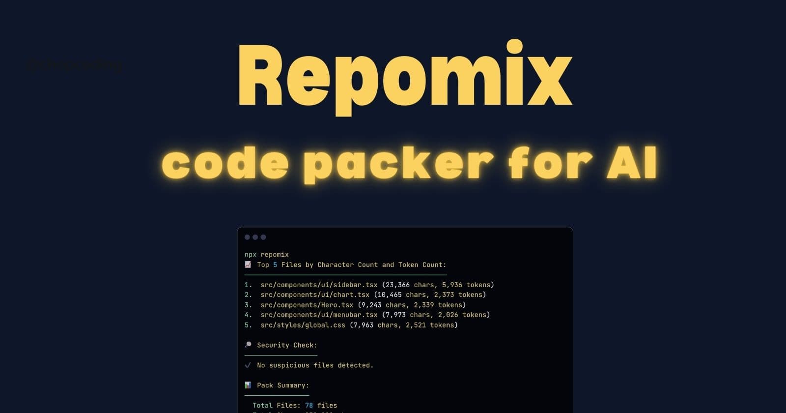 How Repomix Made My AI Coding Workflow So Much Easier